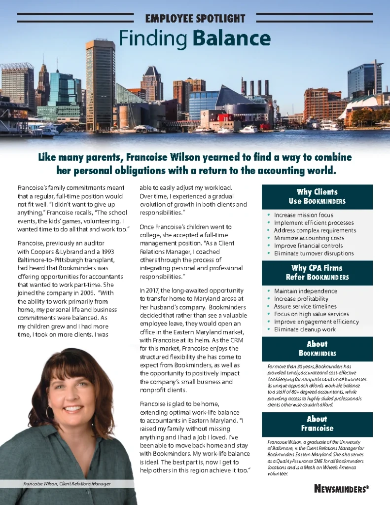 Employee Spotlight Francoise Wilson