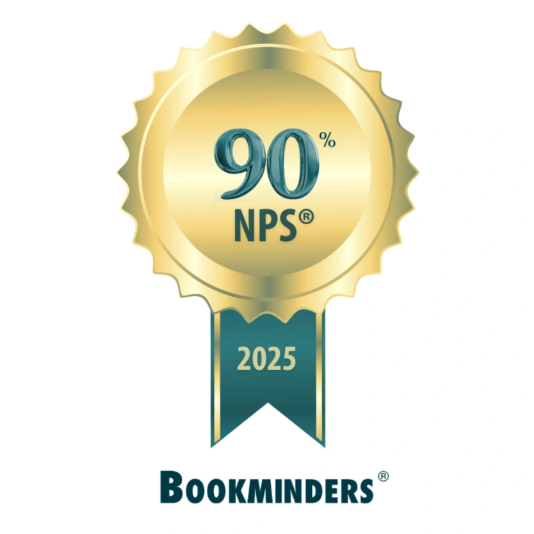 Bookminders Earns Outstanding 90% Net Promoter Score