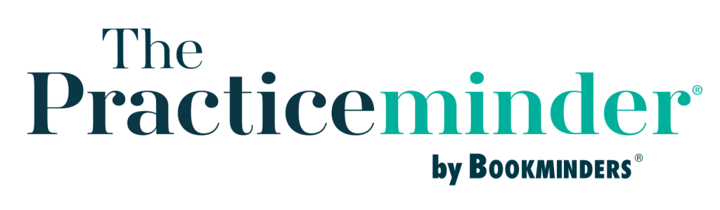 The practiceminder logo two color